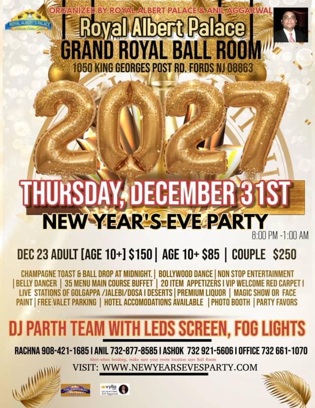 New Year Eves Party 2027